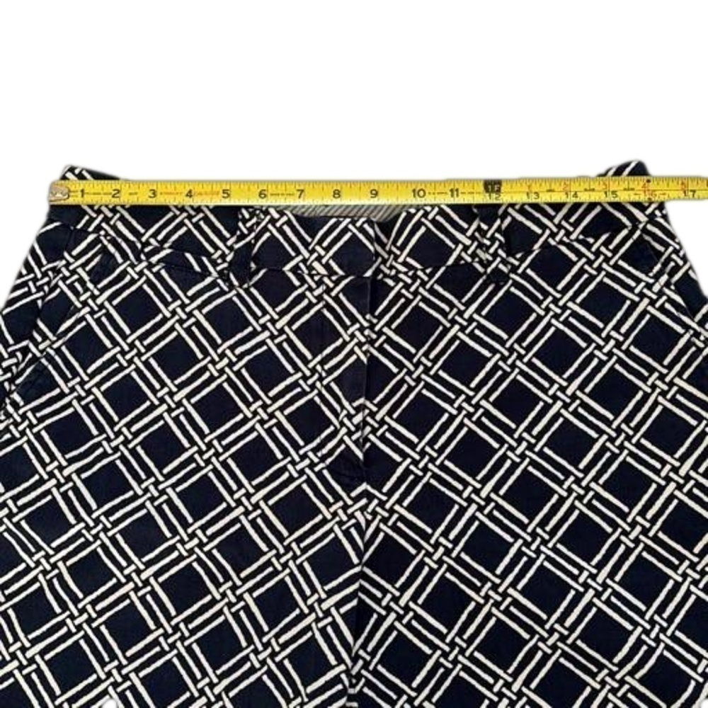 Land’s End Baumwolle Cotton Shorts. Size 10, Navy & White - Picture 5 of 12
